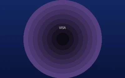 Visa信用卡支付图标